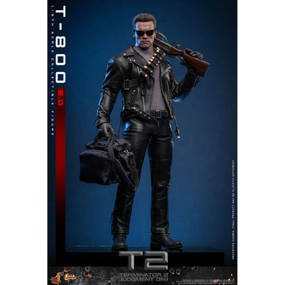 Terminator 2 Movie Masterpiece 1/6 T-800 2.0 -Action Figuuri