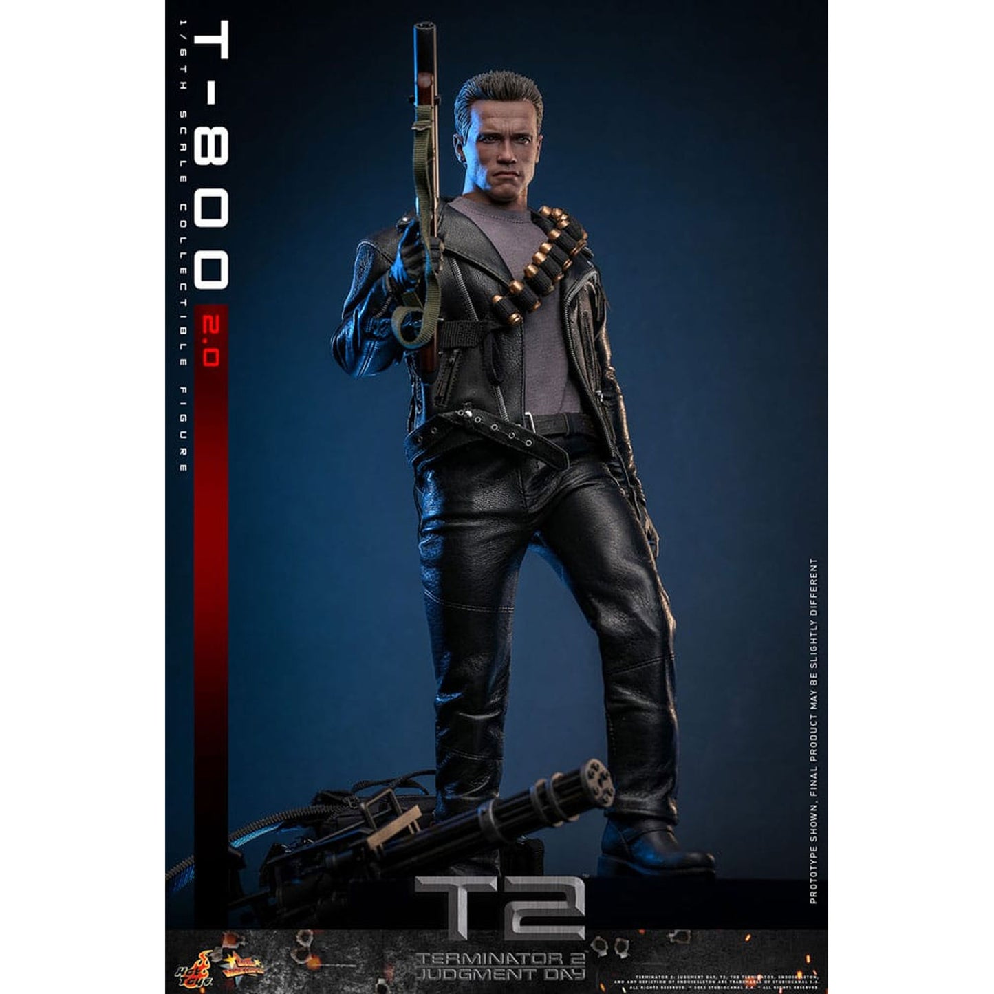 Terminator 2 Movie Masterpiece Action Figure 1/6 T-800 2.0