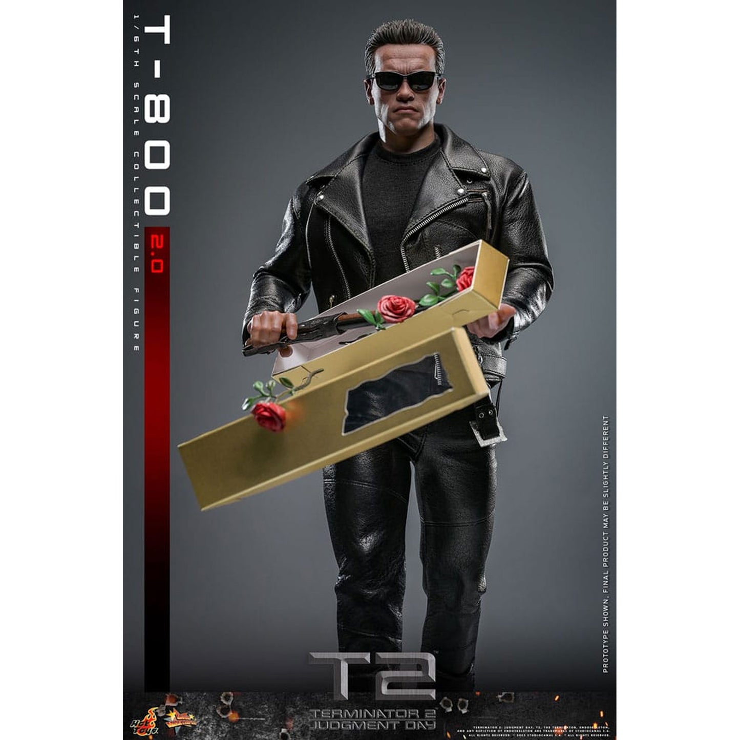 Terminator 2 Movie Masterpiece Action Figure 1/6 T-800 2.0