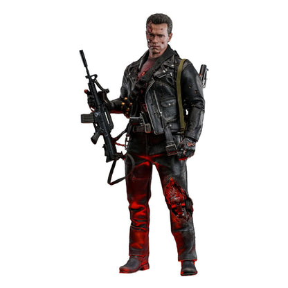 Terminator 2 Movie Masterpiece 1/6 T-800 Battle Damaged Version 2.0 -Action Figuuri