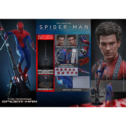 The Amazing Spider-Man Movie Masterpiece 1/6 Spider-Man (Deluxe Version) -Action Figuuri