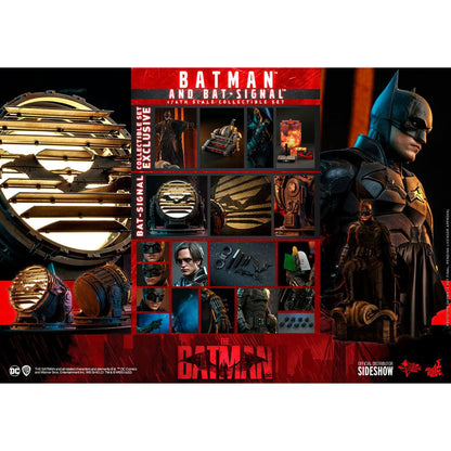 The Batman Movie Masterpiece 1/6 Batman with Bat-Signal