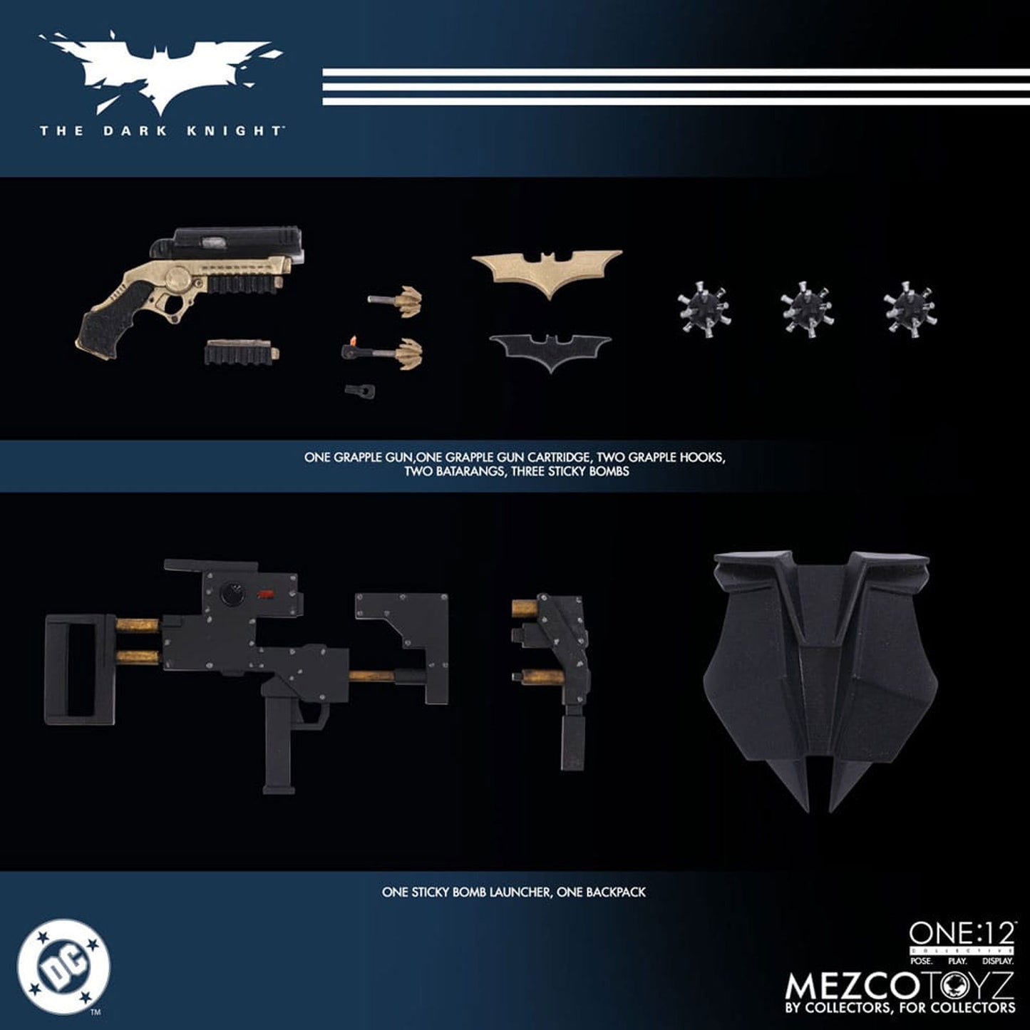 The Dark Knight Action Figure 1/12 Batman