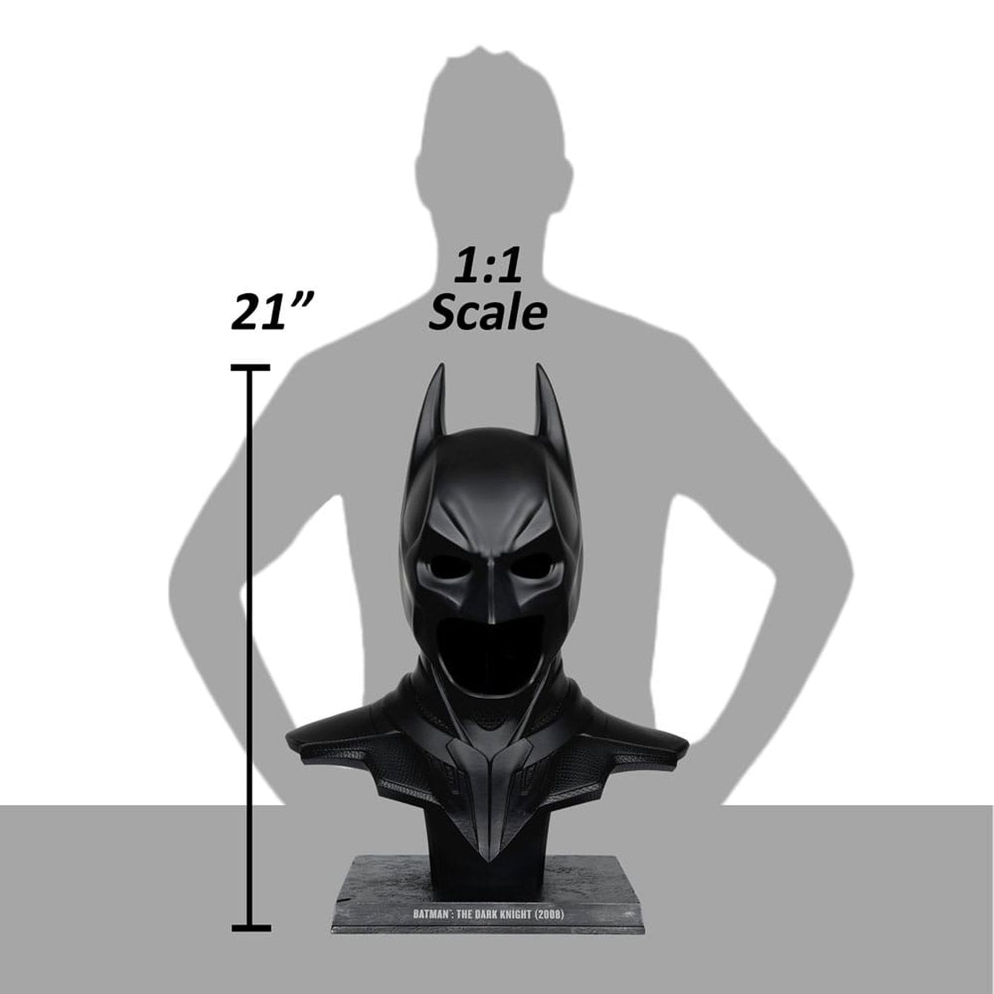 The Dark Knight DC Direct Replica 1/1 Batman Cowl