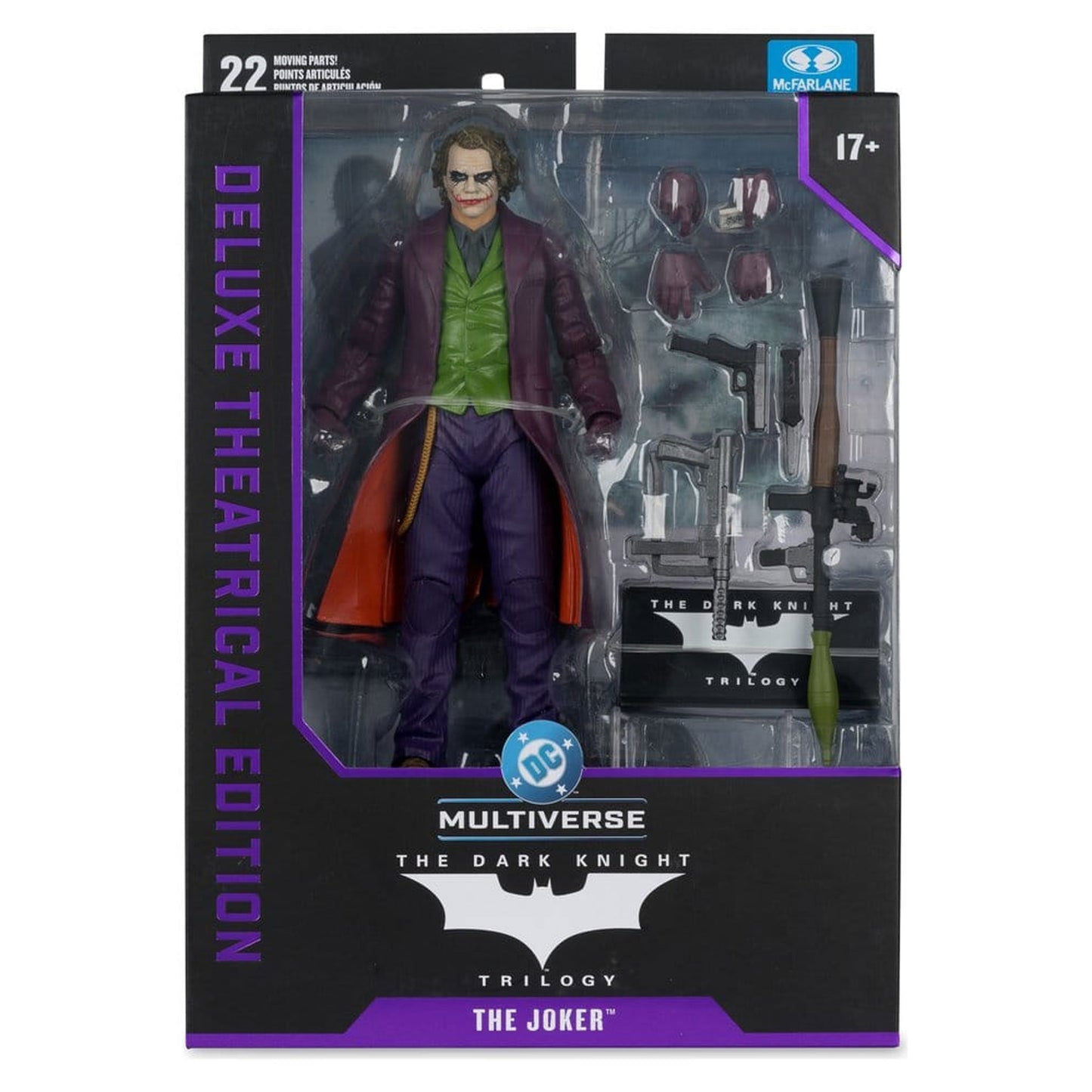 The Dark Knight DC Multiverse Deluxe Theatrical Edition Joker -Action Figure