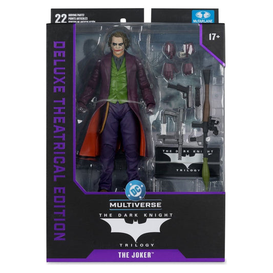 The Dark Knight DC Multiverse Deluxe Theatrical Edition Joker -Action Figure
