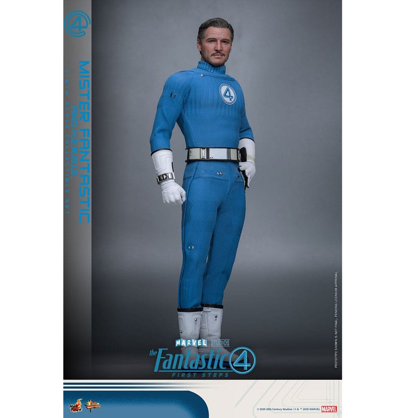 The Fantastic Four: First Steps Movie Masterpiece Action Figure 2-Pack 1/6 Mister Fantastic & H.E.R.B.I.E.