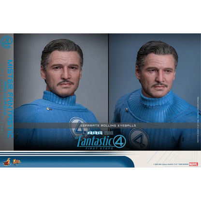 The Fantastic Four: First Steps Movie Masterpiece 2-Pack 1/6 Mister Fantastic & H.E.R.B.I.E. -Action Figuuri