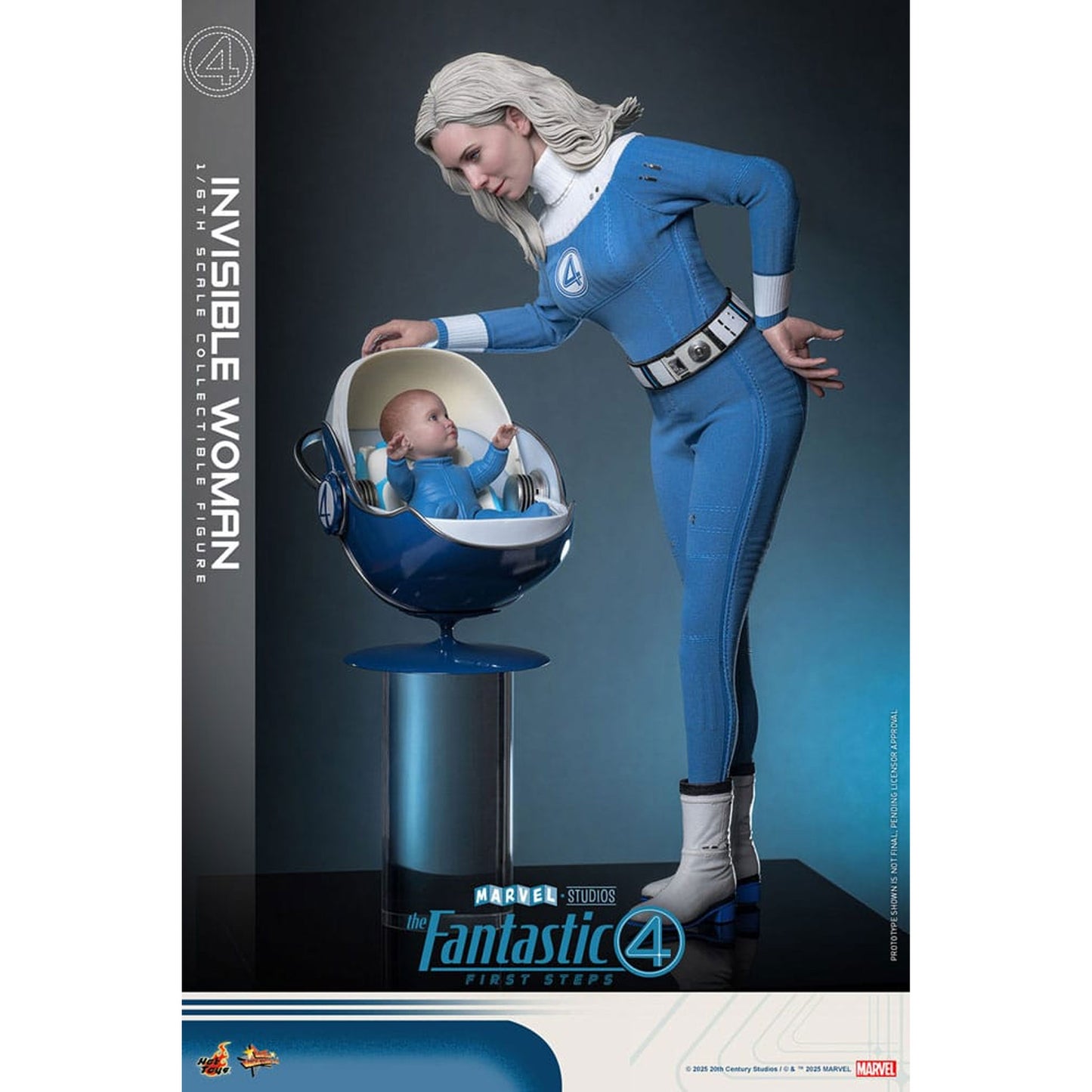 The Fantastic Four: First Steps Movie Masterpiece Action Figure 1/6 Invisible Woman