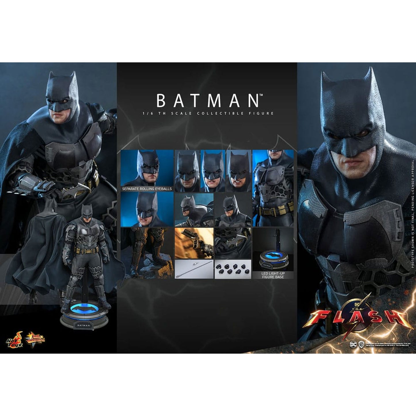 The Flash Movie Masterpiece 1/6 Batman