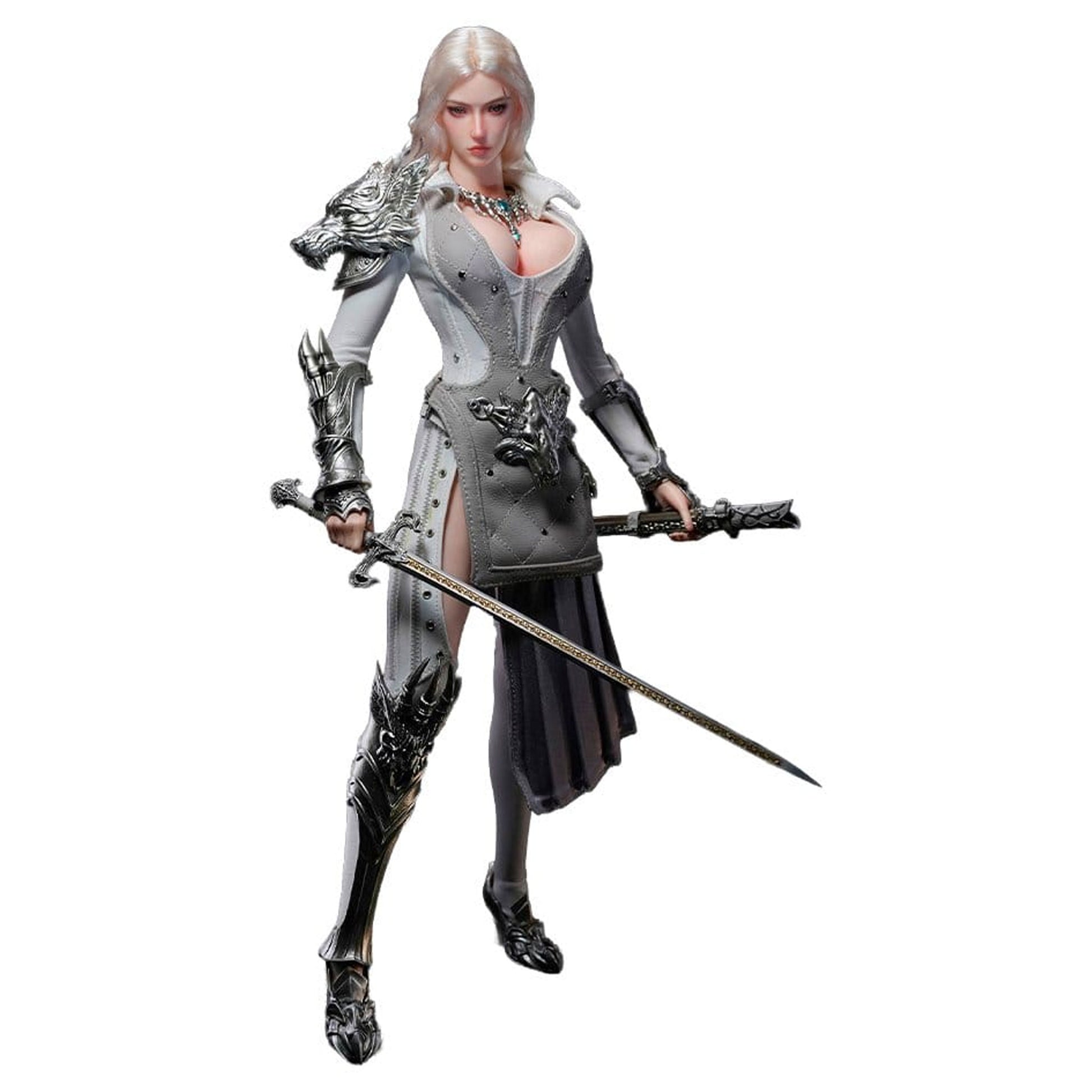 The Girl Under Wolf's Ward 1/6 Alina (Silver) -Action Figure