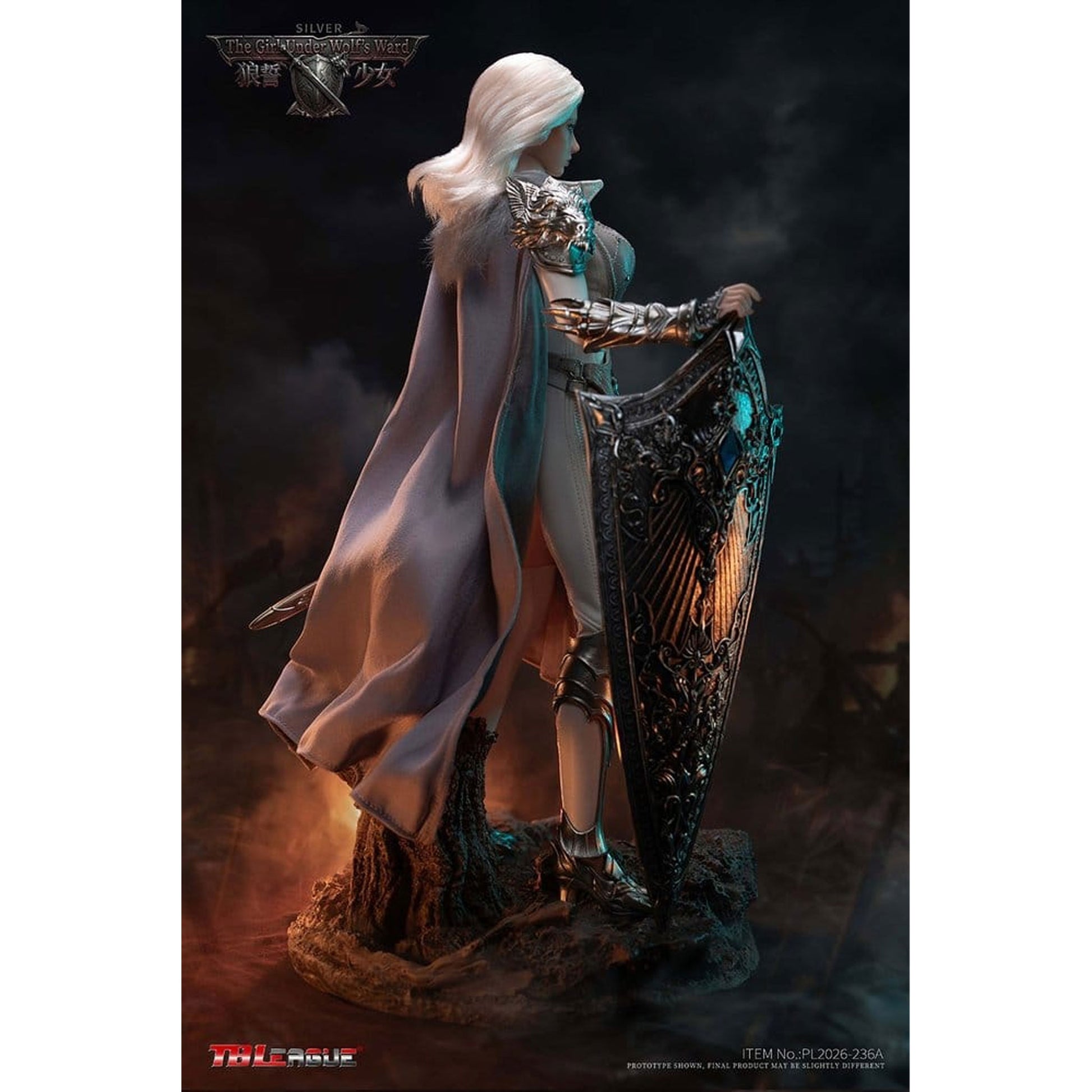 The Girl Under Wolf's Ward 1/6 Alina (Silver) -Action Figure