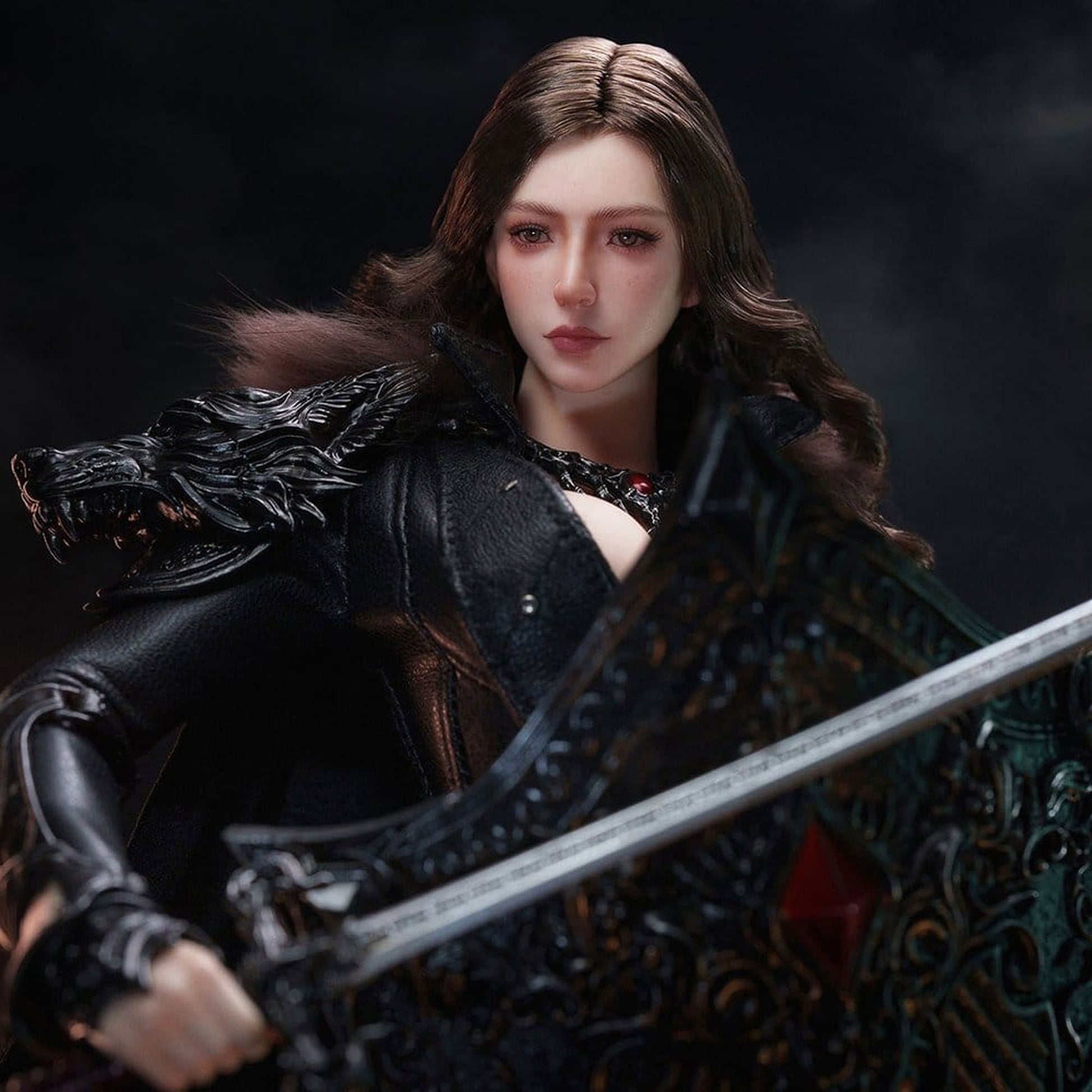 The Girl Under Wolf's Ward 1/6 Eleanor (Black) -Action Figure