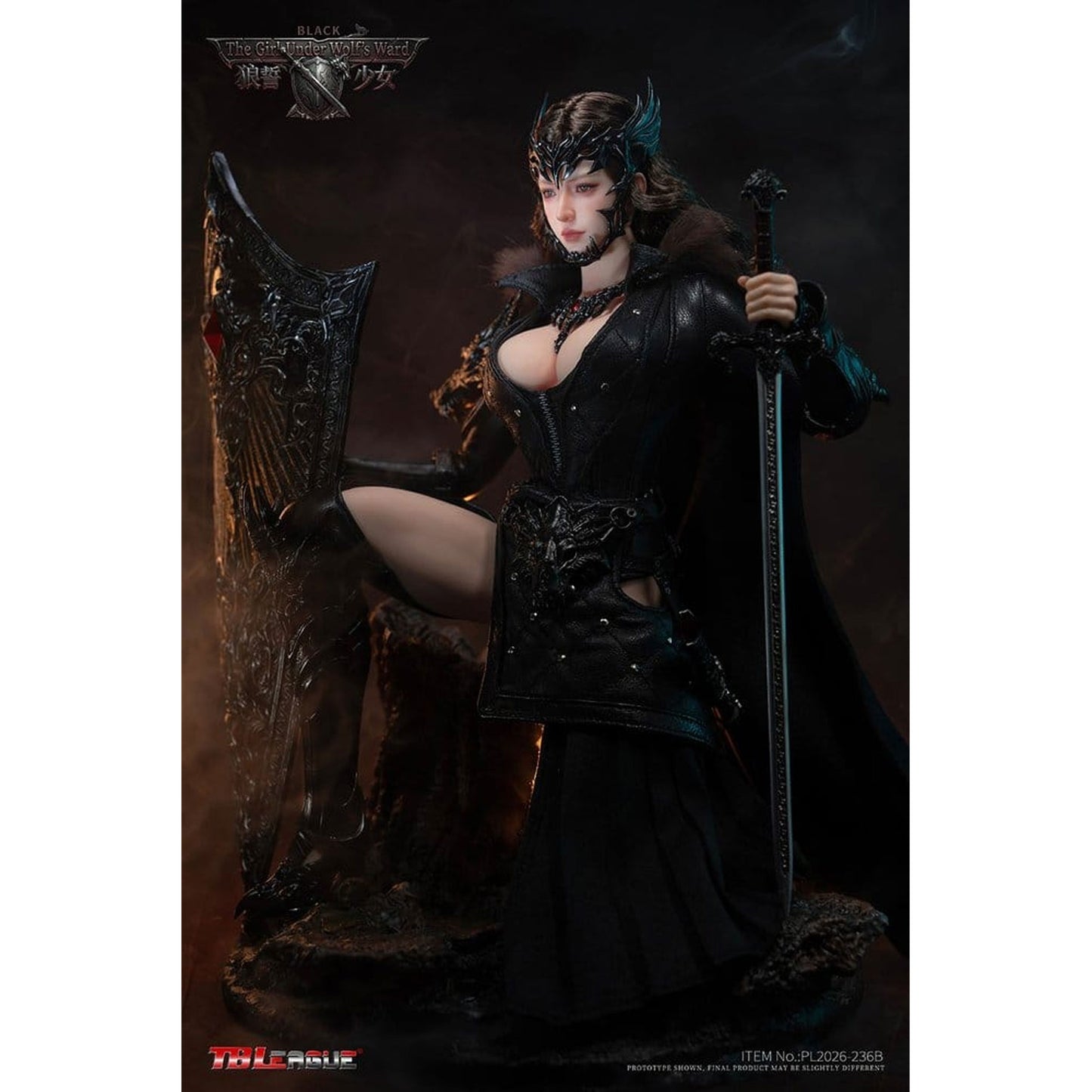 The Girl Under Wolf's Ward 1/6 Eleanor (Black) -Action Figure