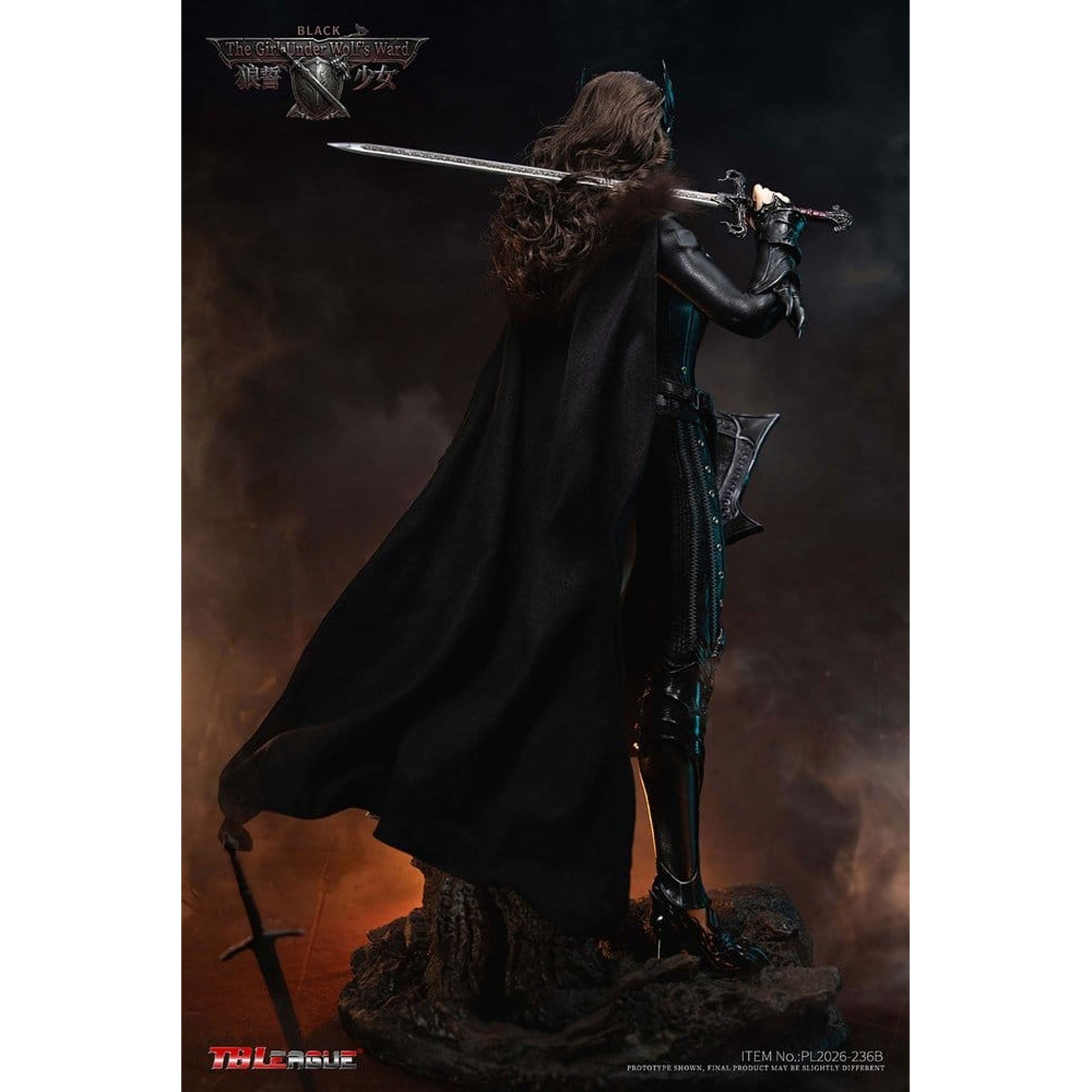 The Girl Under Wolf's Ward 1/6 Eleanor (Black) -Action Figure