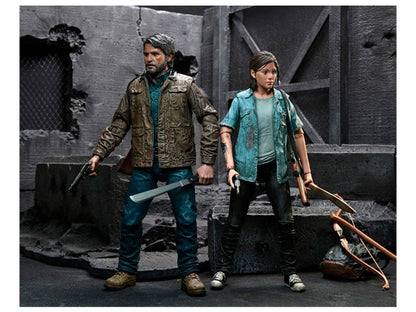 The Last of Us Part II Ultimate 2-Pack Joel and Ellie -Action Figuuri
