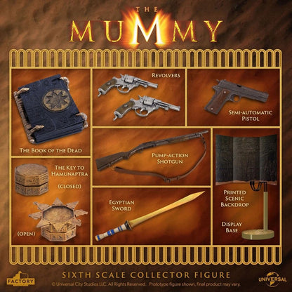 The Mummy 1/6 Rick O’Connell -Action Figure