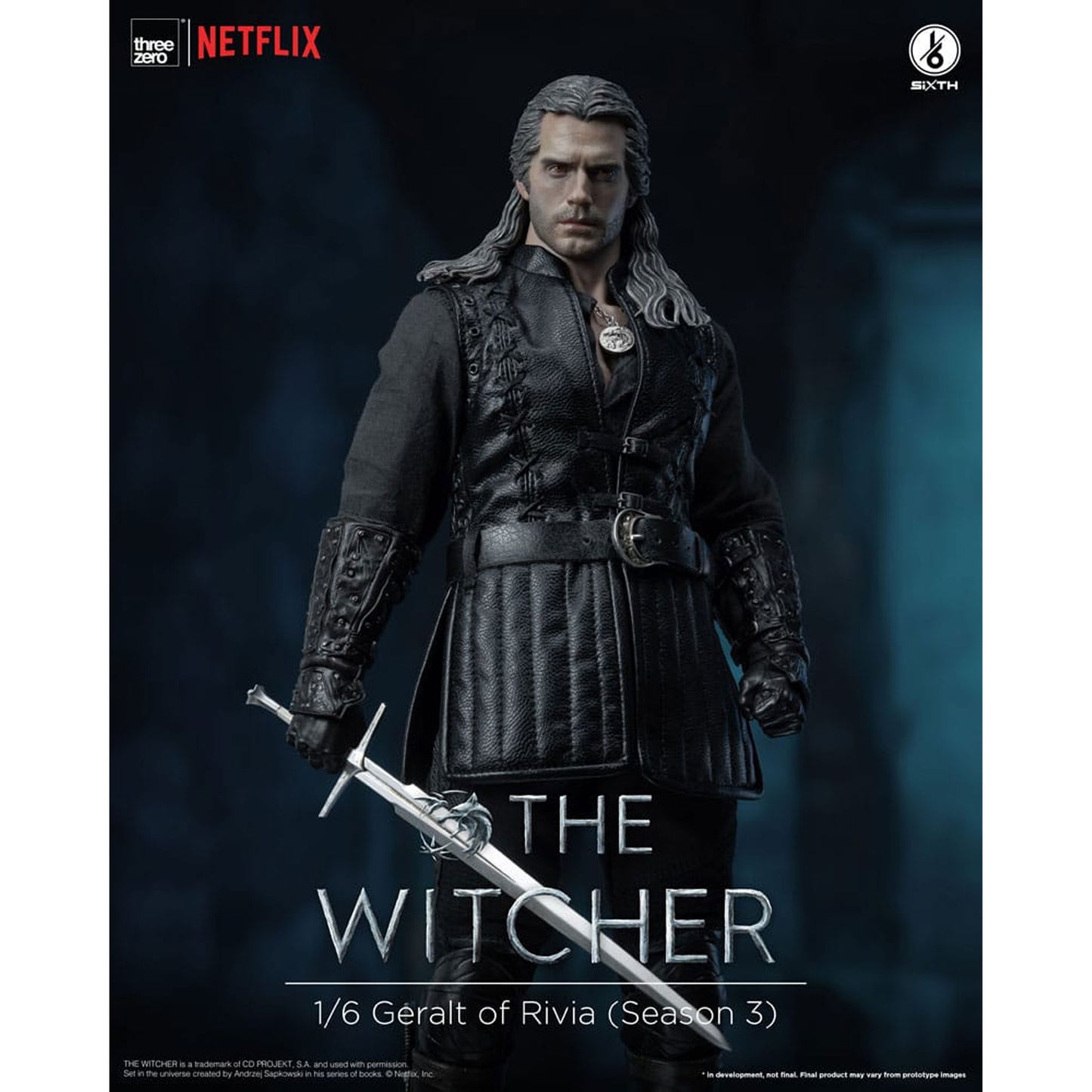 The Witcher Season 3 Action Figure 1/6 Geralt of Rivia