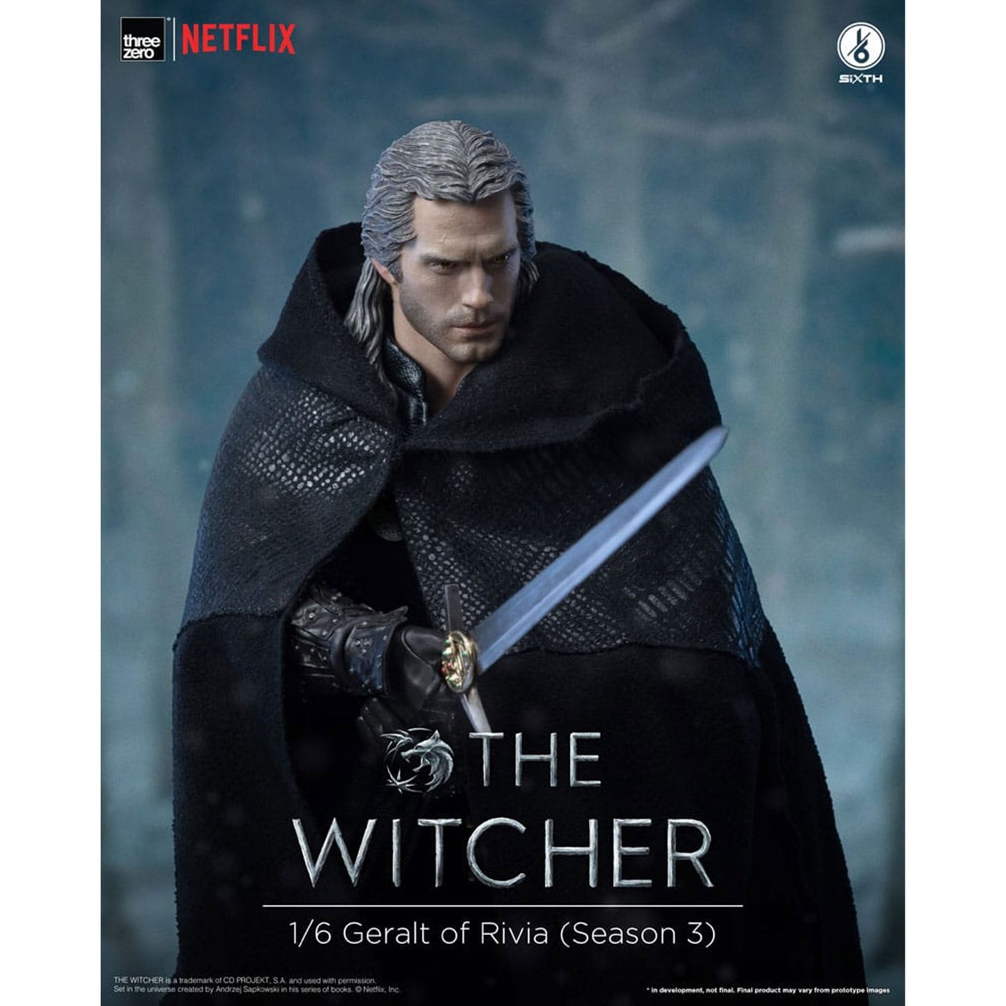 The Witcher Season 3 Action Figure 1/6 Geralt of Rivia