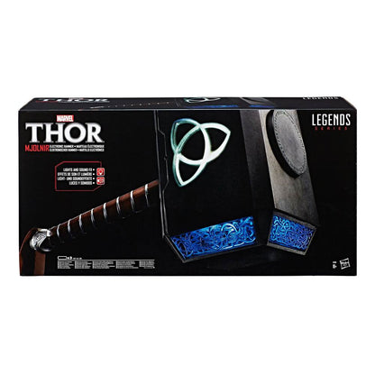 Thor Marvel Legends Articulated Electronic Hammer Mjolnir -Replica
