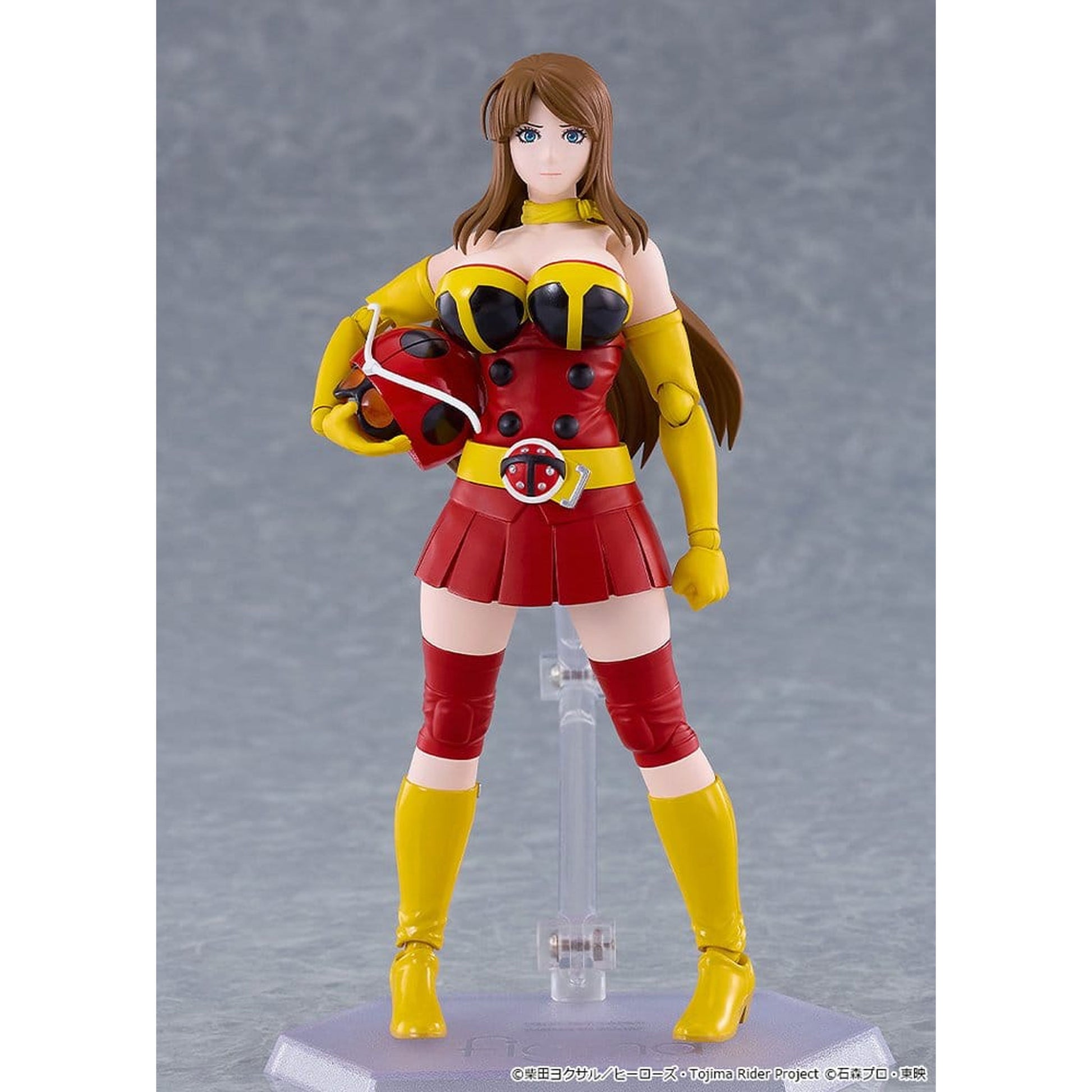 Tojima Wants to Be a Kamen Rider Figma Yuriko Okada (Electro-Wave Human Tackle Ver.) -Action Figure