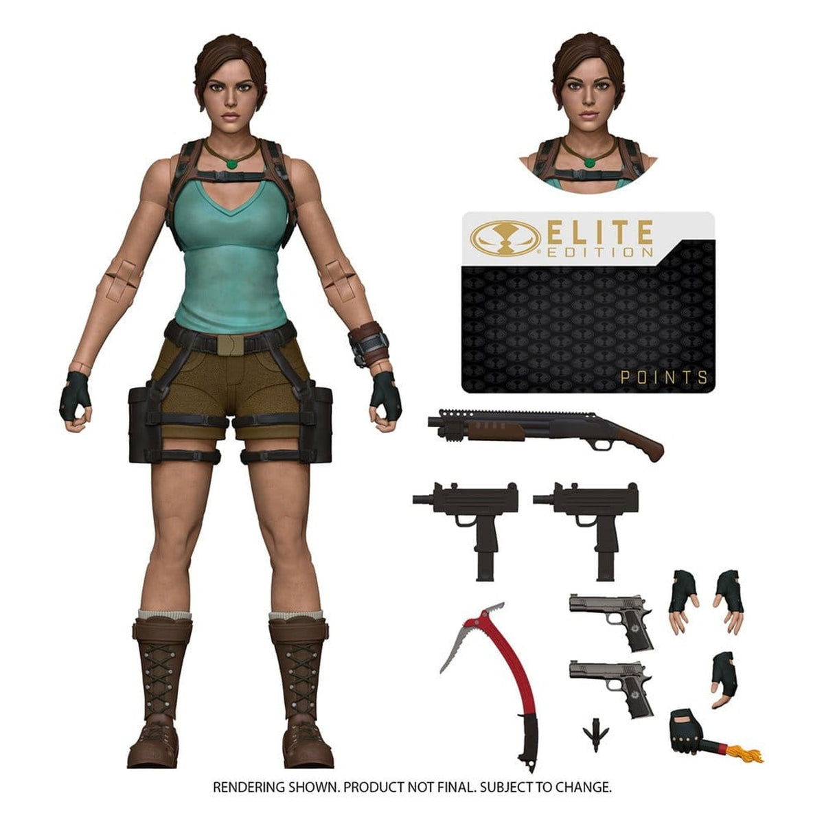 Tomb Raider: Legacy of Atlantis McFarlane Elite Edition Deluxe Lara Croft (Tomb Raider: Legacy of Atlantis) #25 -Action Figure
