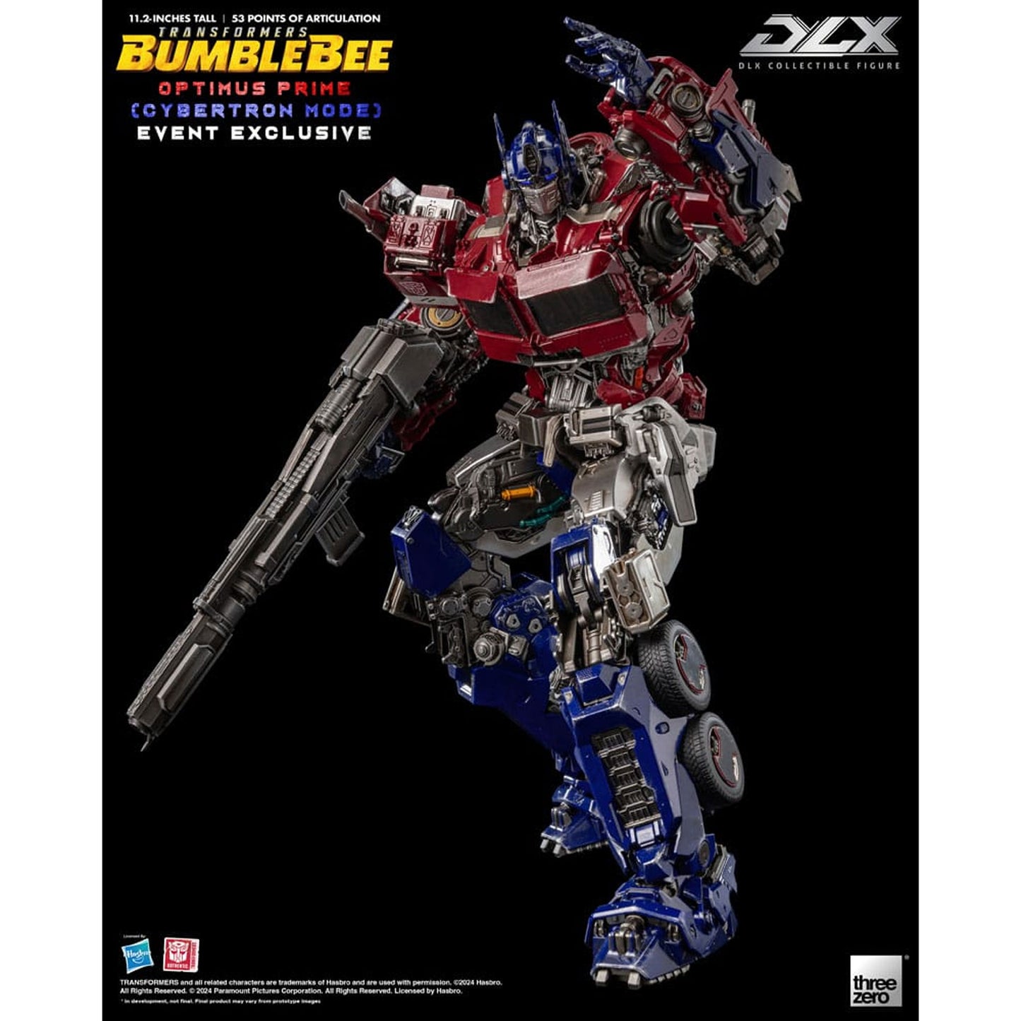 Transformers: Bumblebee DLX Action Figure 1/6 Optimus Prime Cybertron Mode