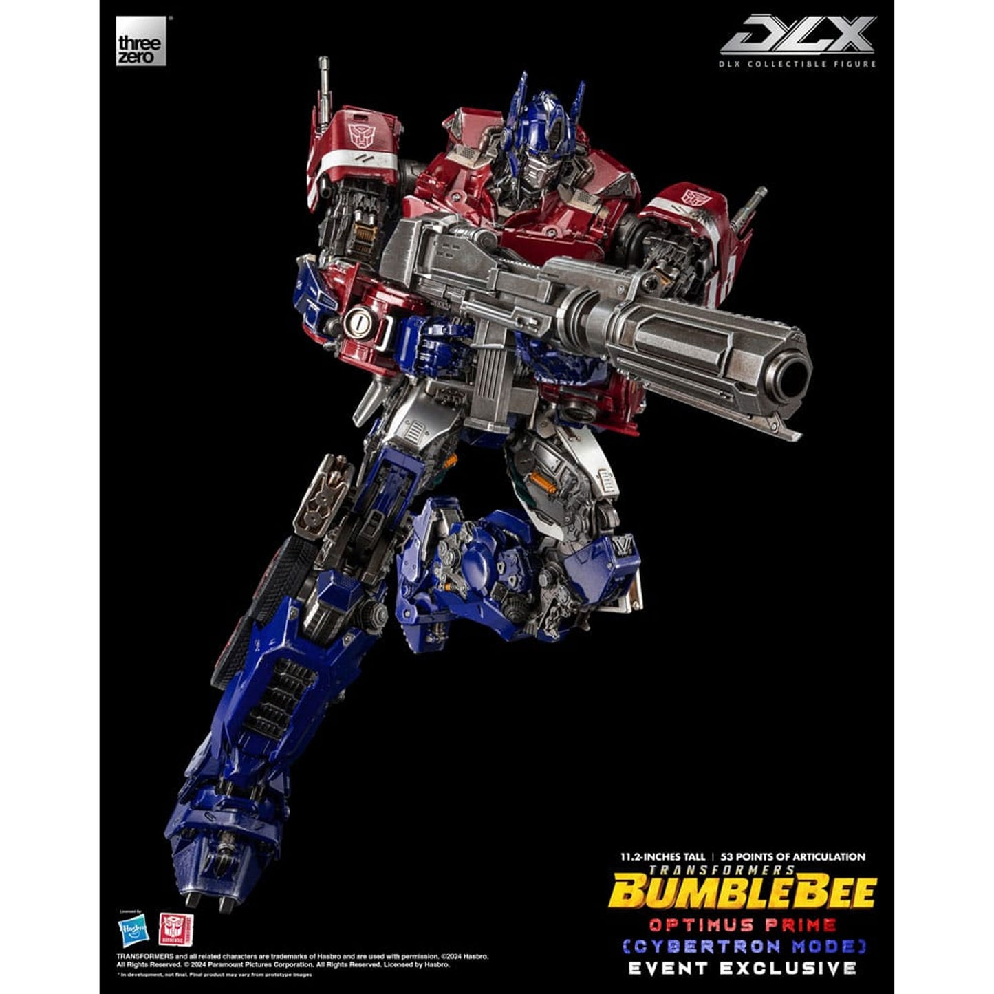 Transformers: Bumblebee DLX Action Figure 1/6 Optimus Prime Cybertron Mode