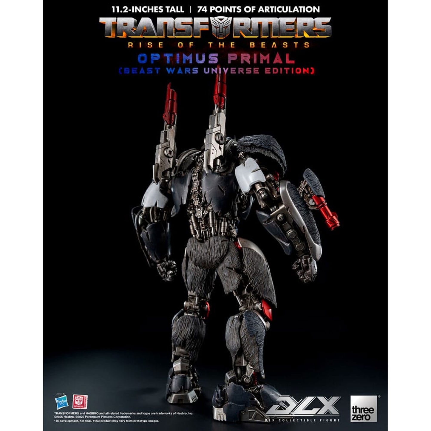 Transformers: Rise of the Beasts DLX Optimus Primal (Beast Wars Universe Edition) -Action Figure
