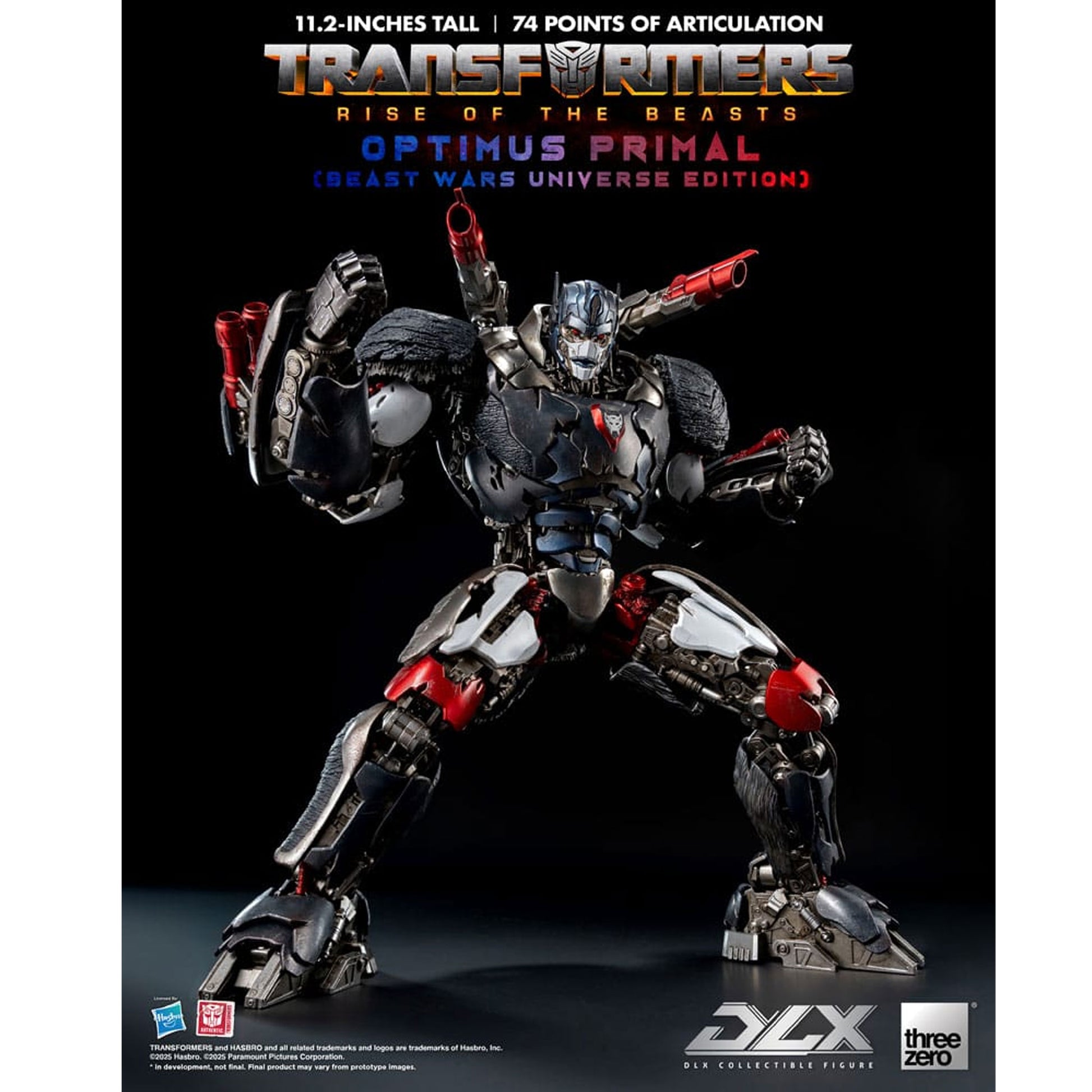 Transformers: Rise of the Beasts DLX Optimus Primal (Beast Wars Universe Edition) -Action Figure