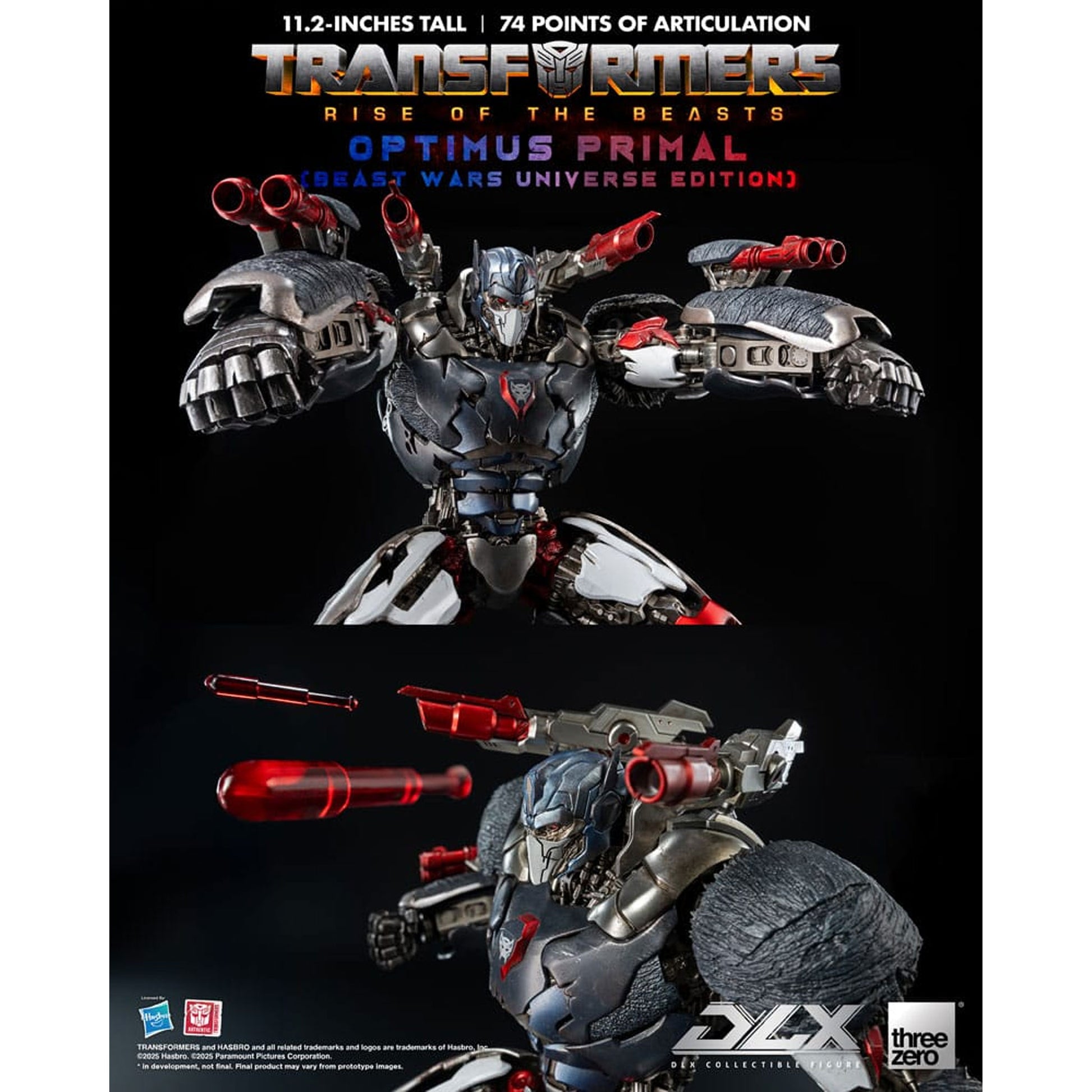 Transformers: Rise of the Beasts DLX Optimus Primal (Beast Wars Universe Edition) -Action Figure