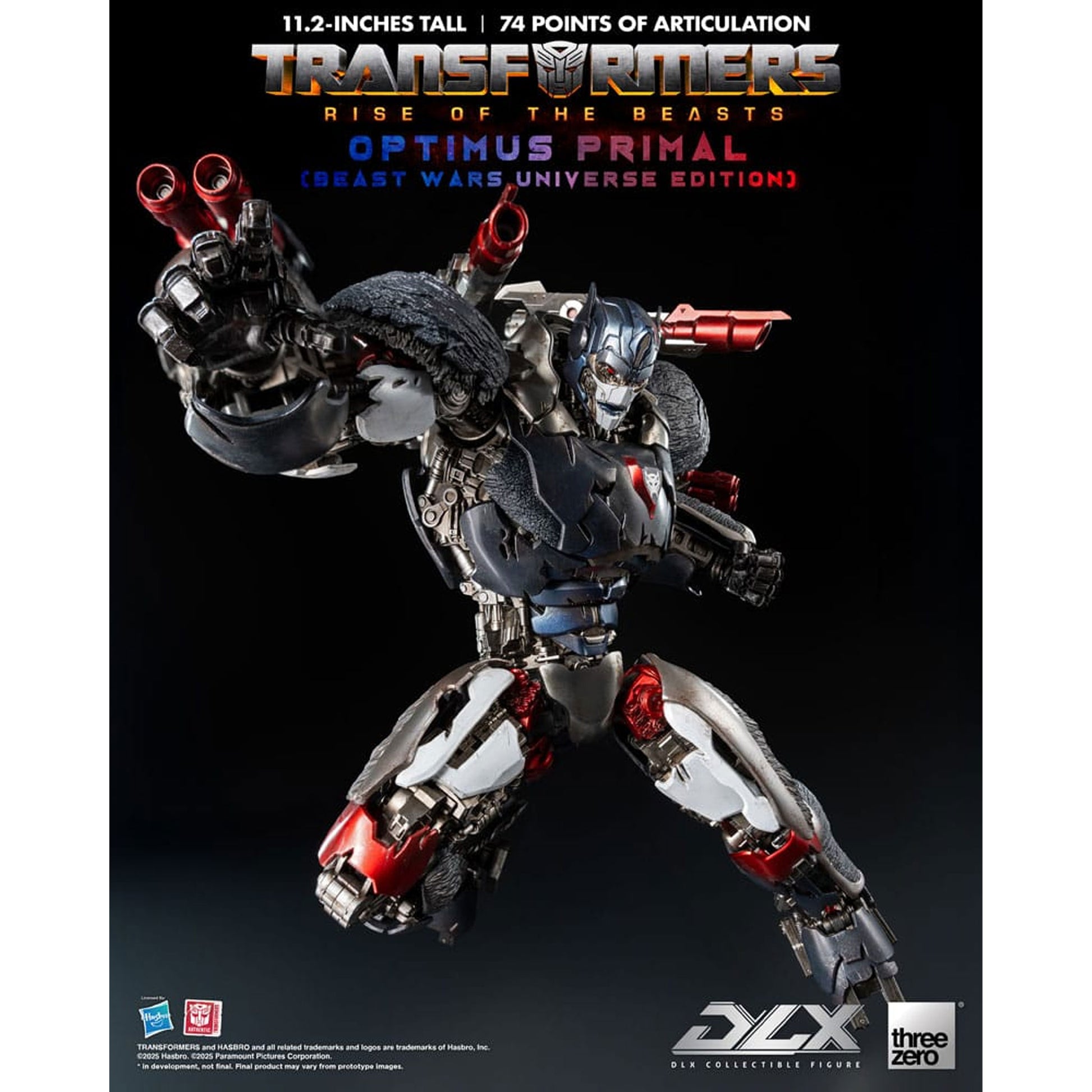 Transformers: Rise of the Beasts DLX Optimus Primal (Beast Wars Universe Edition) -Action Figure
