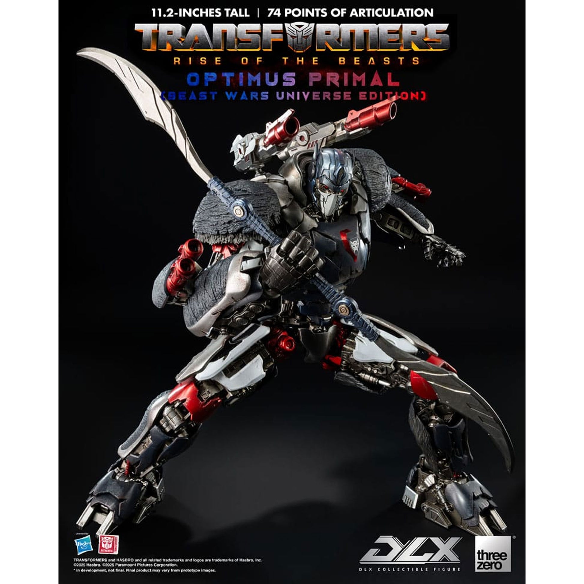 Transformers: Rise of the Beasts DLX Optimus Primal (Beast Wars Universe Edition) -Action Figure