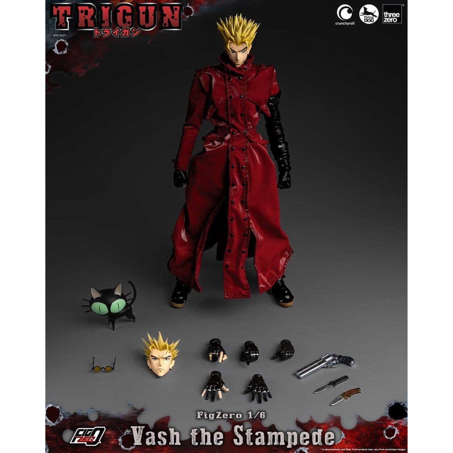 Trigun FigZero 1/6 Vash the Stampede -Action Figure