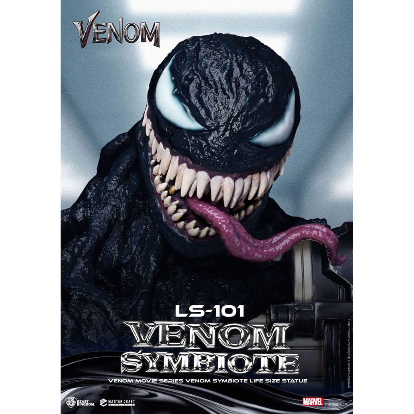 Venom Movie Series Life-Size Statue Venom Symbiote