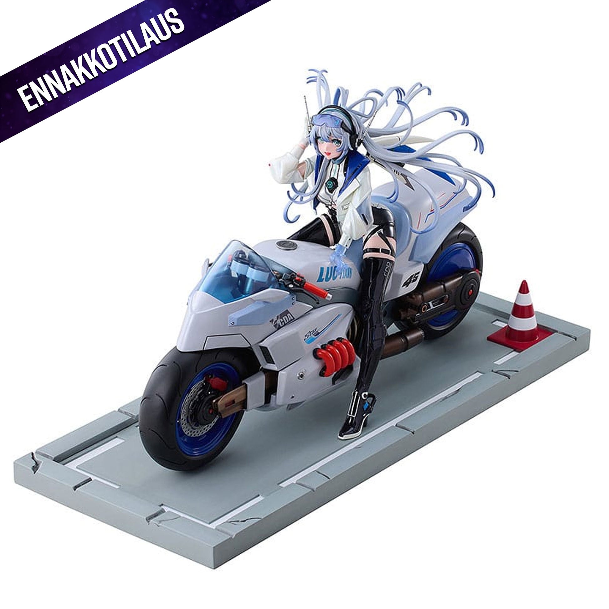  Vsinger 1/7 Vsinger Luo Tianyi Retro-Future Storm Driver Ver. -Figuuri