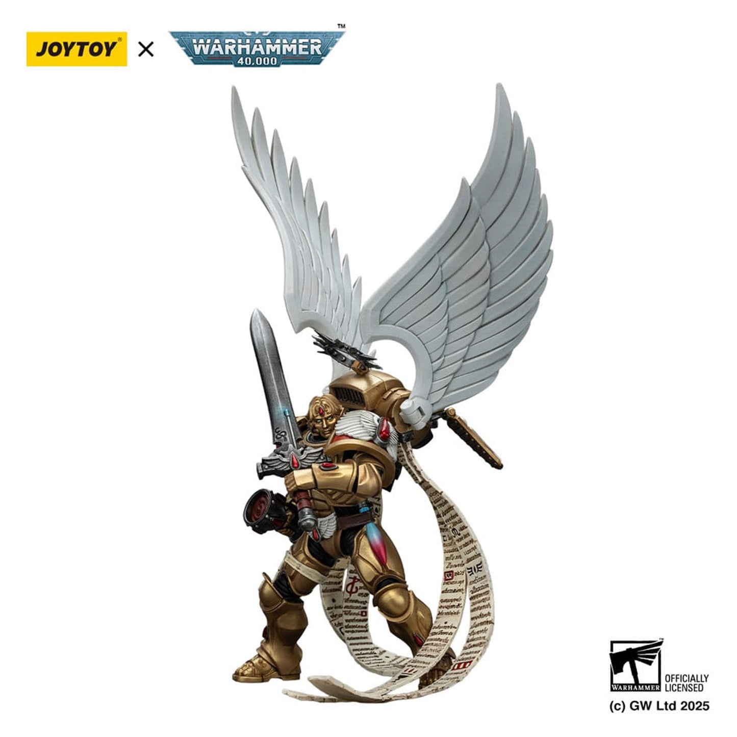Warhammer 40,000 Action Figure 1/18 Blood Angels The Sanguinor with Encarmine Broadsword