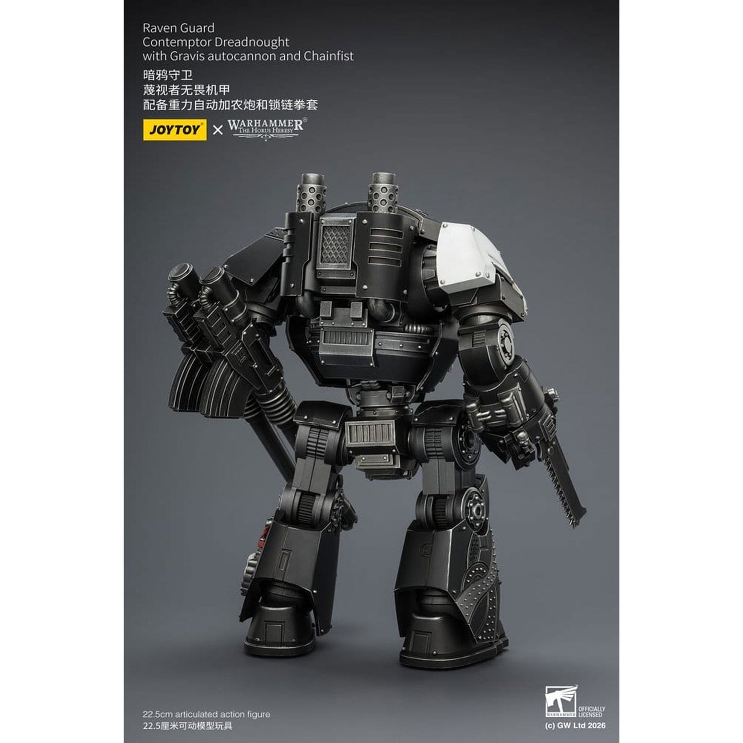 Warhammer 40,000 Raven Guard Contemptor Dreadnought -Action Figure