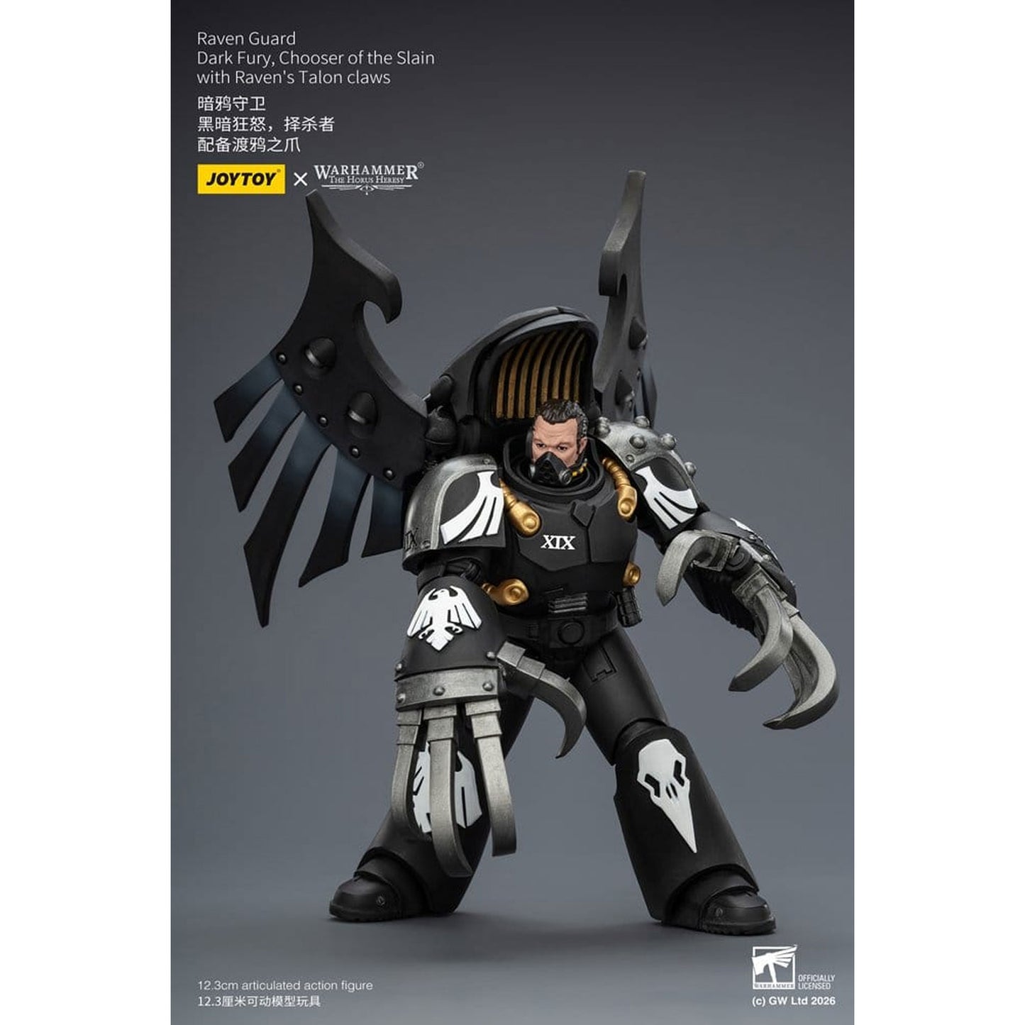 Warhammer 40,000 Raven Guard Dark Fury, Chooser of the Slain -Actionfigur