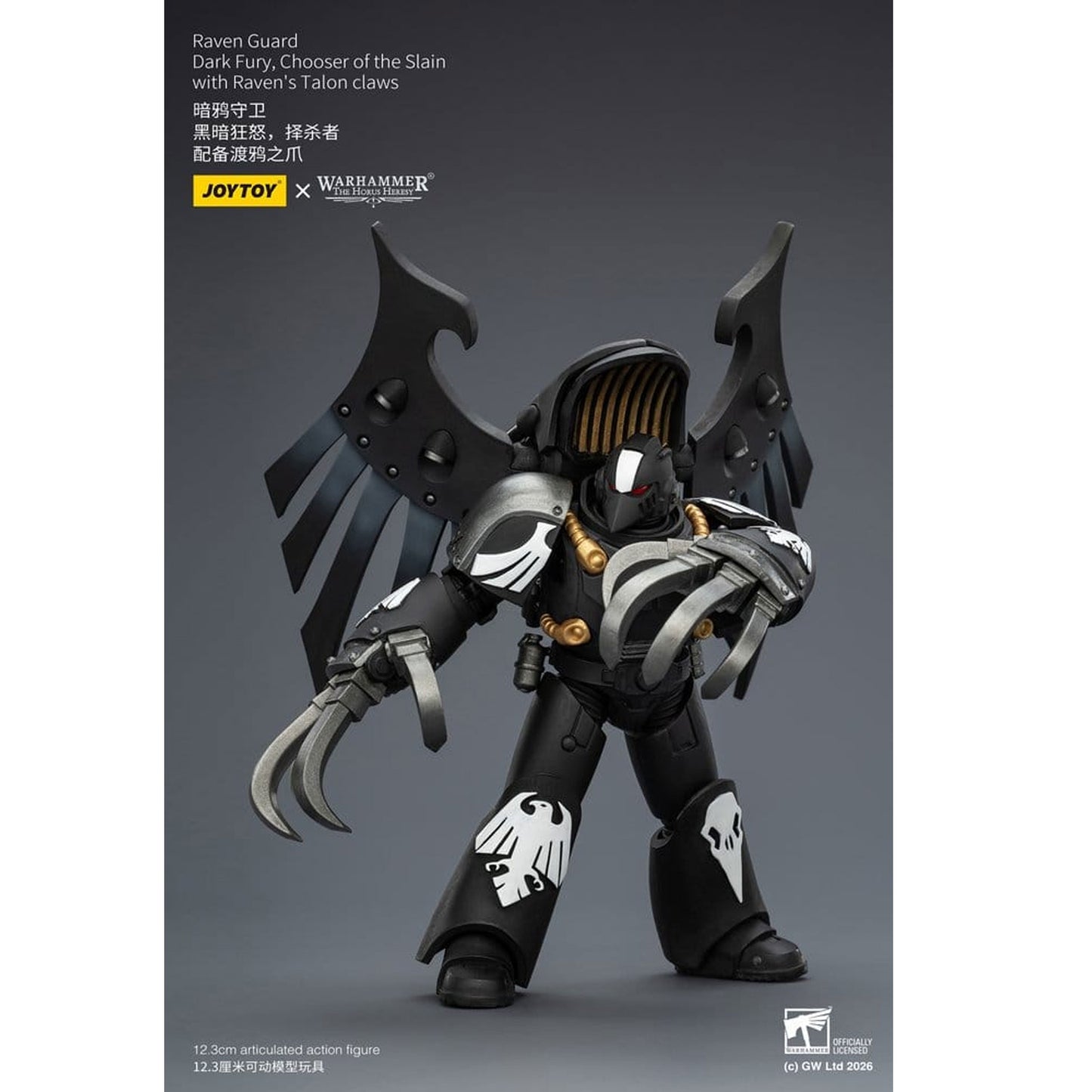 Warhammer 40,000 Raven Guard Dark Fury, Chooser of the Slain -Actionfigur
