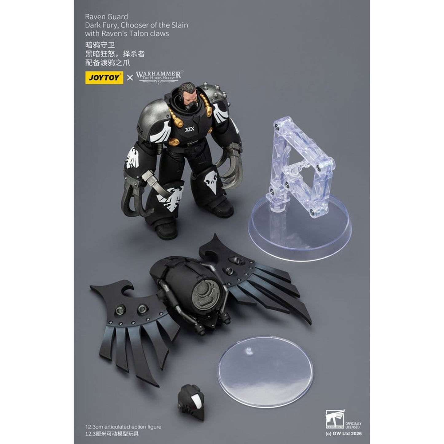 Warhammer 40,000 Raven Guard Dark Fury, Chooser of the Slain -Actionfigur