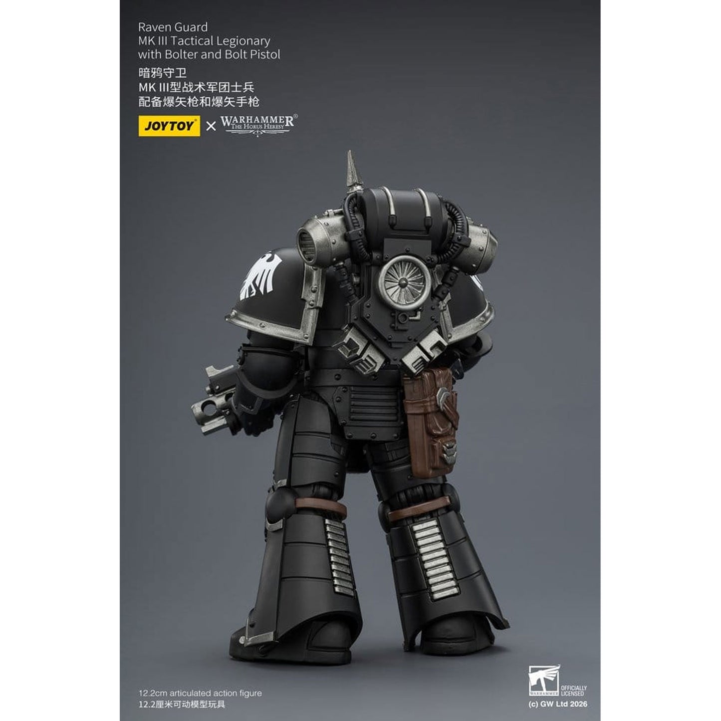 Warhammer 40,000 Raven Guard MK III Tactical Legionary -Action Figure
