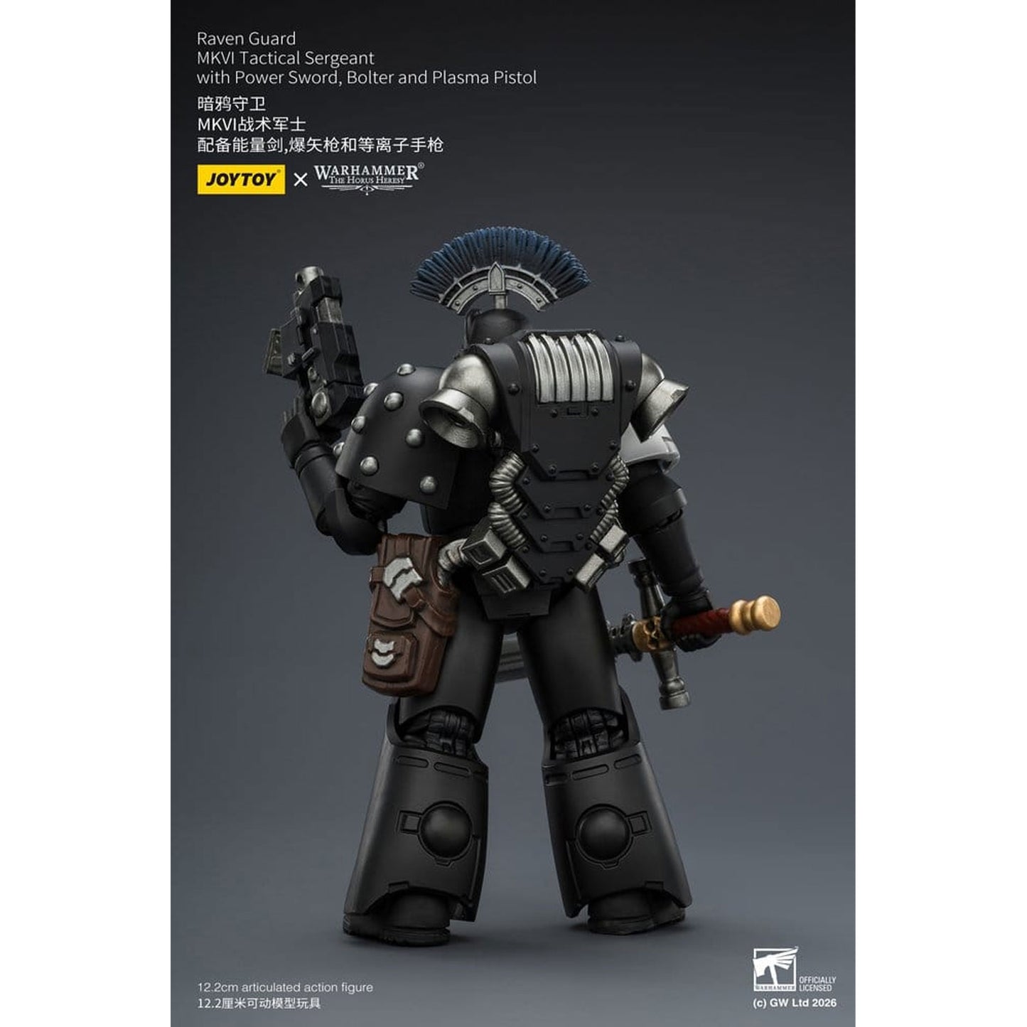 Warhammer 40,000 Raven Guard MkVI Tactical Sergeant -Action Figure