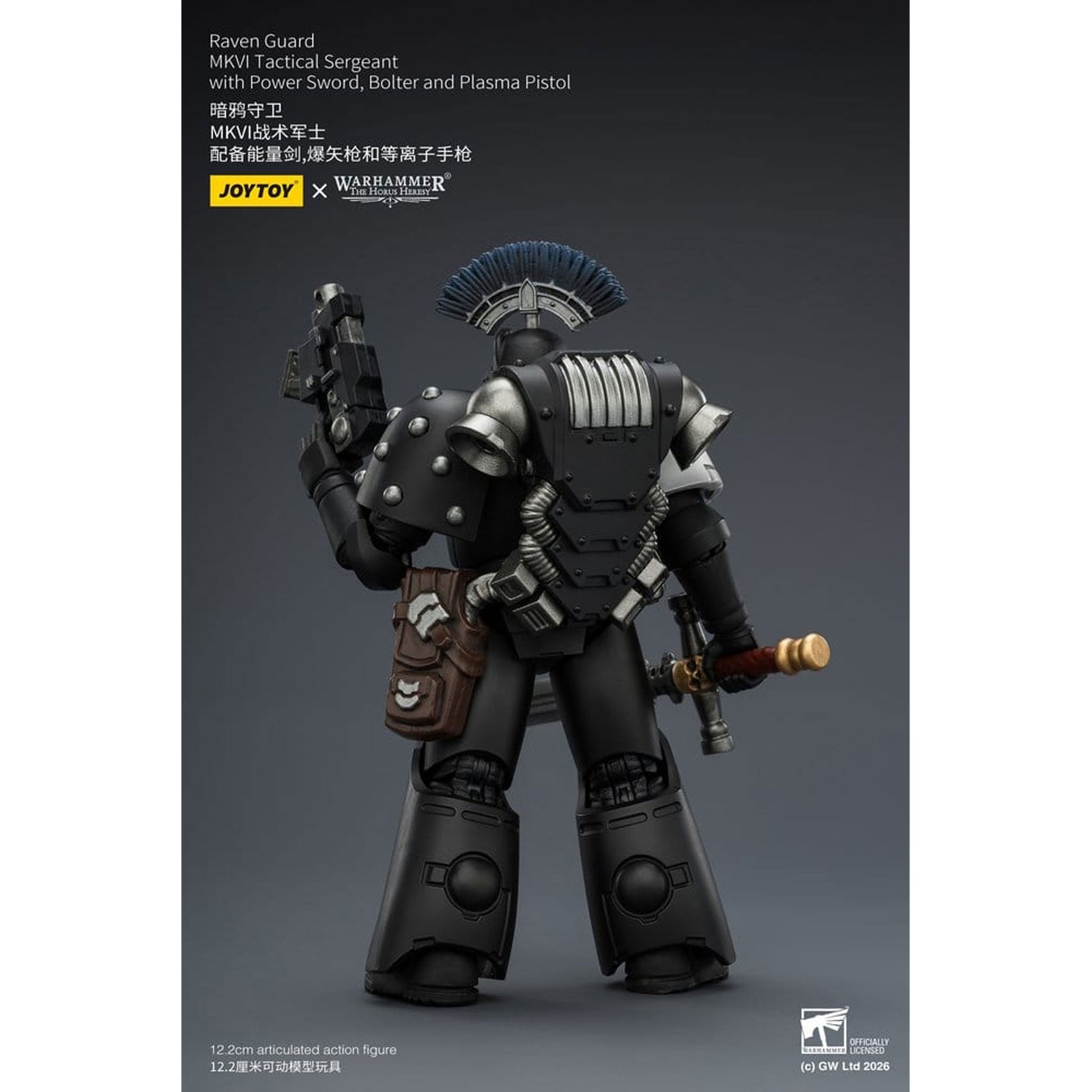 Warhammer 40,000 Raven Guard MkVI Tactical Sergeant -Action Figure