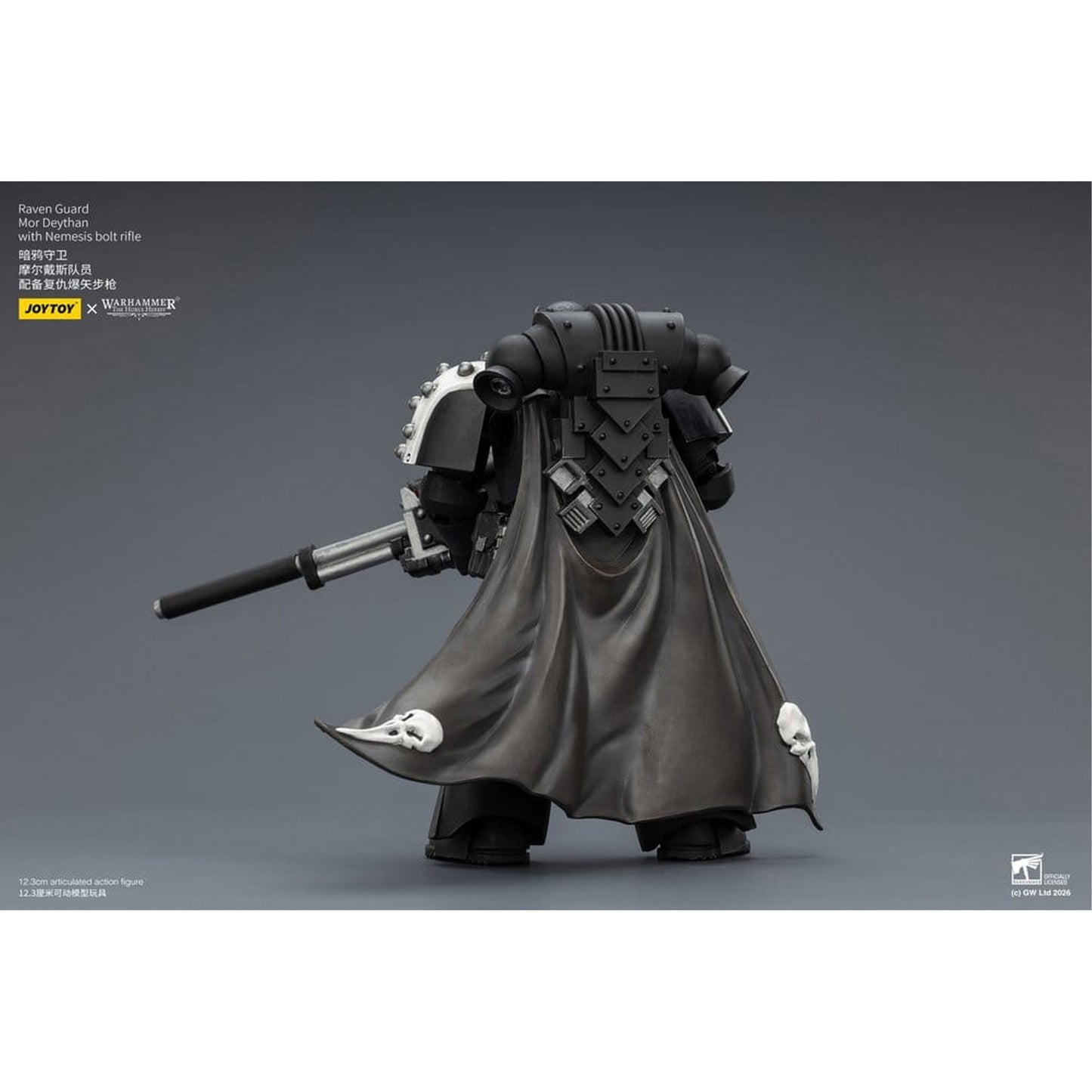 Warhammer 40,000 Raven Guard Mor Deythan -Action Figure