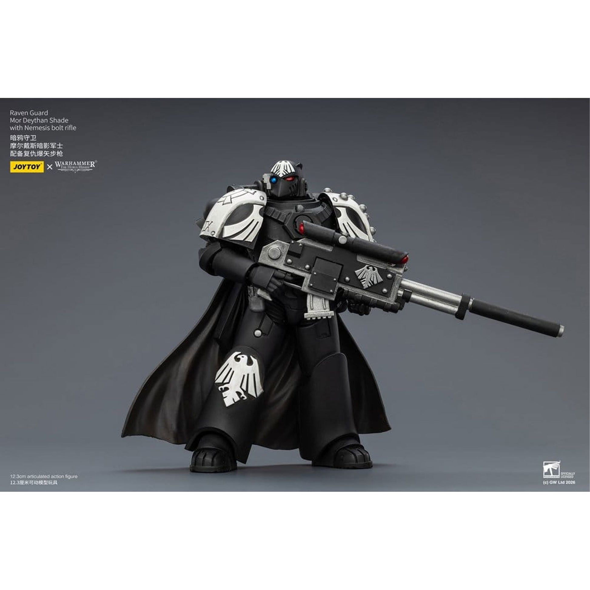 Warhammer 40,000 Raven Guard Mor Deythan Shade -Action Figure