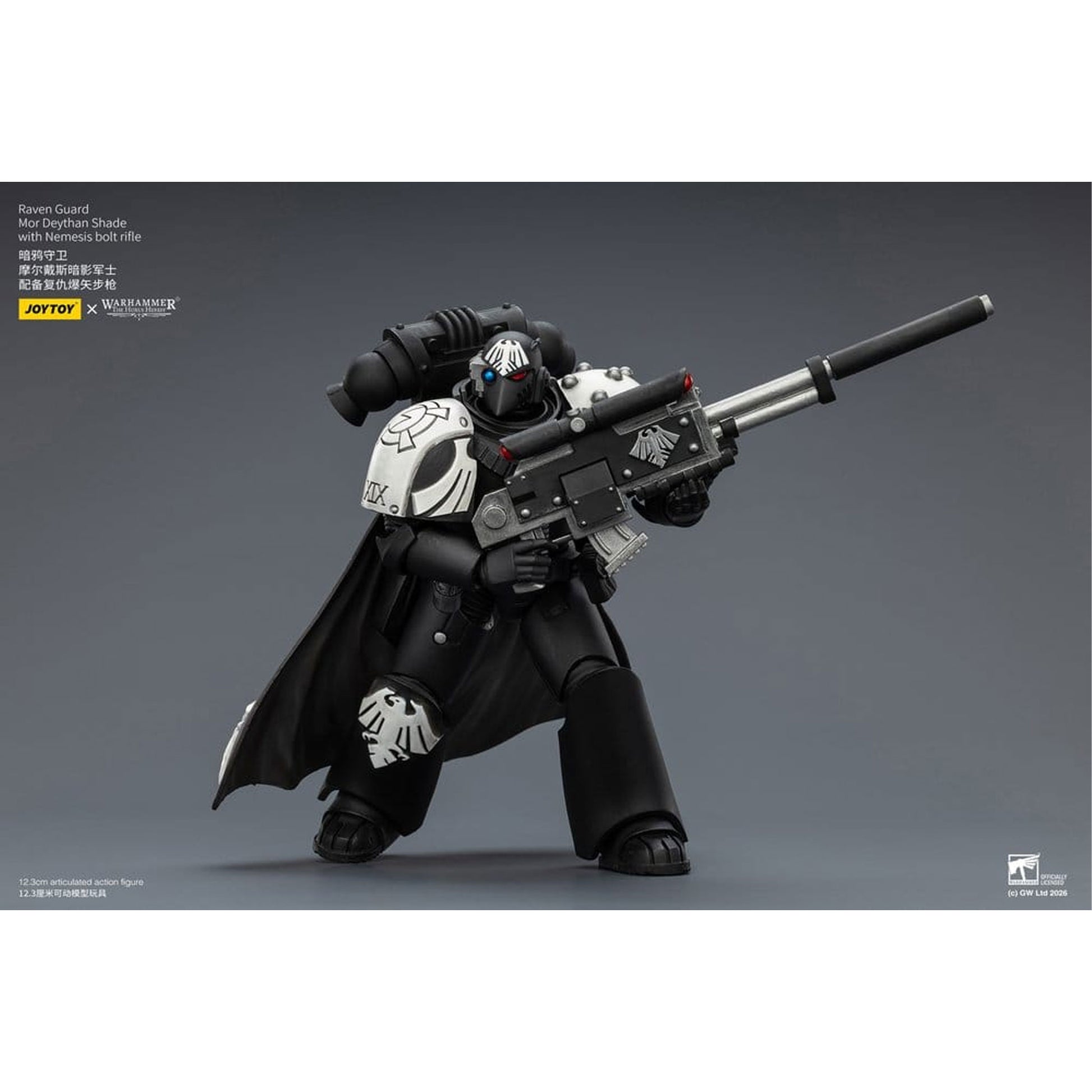 Warhammer 40,000 Raven Guard Mor Deythan Shade -Action Figure