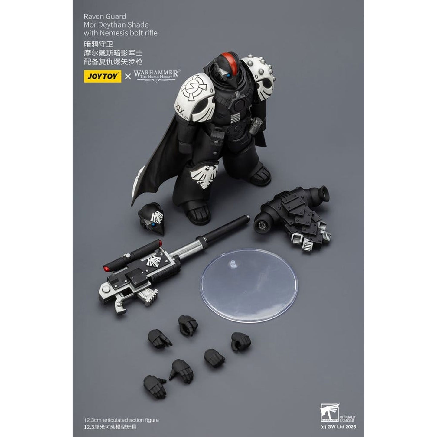 Warhammer 40,000 Raven Guard Mor Deythan Shade -Action Figure