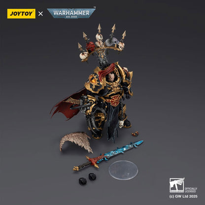 Warhammer 40,000  Black Legion Abaddon the Despoiler with Drach'nyen and the Talo -Action Figure