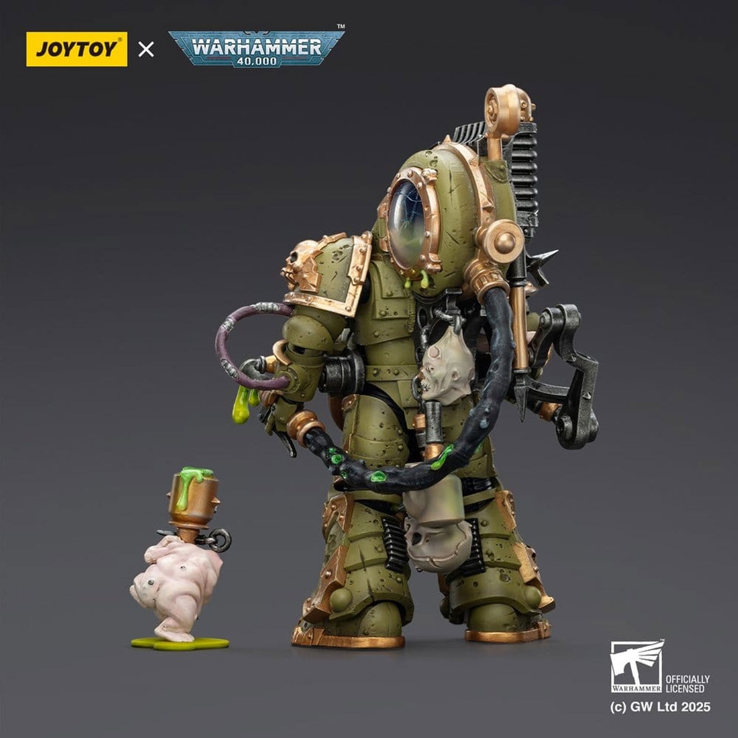 Warhammer 40,000 Death Guard Foul Blight spawn with Plague Sprayer -Action Figure